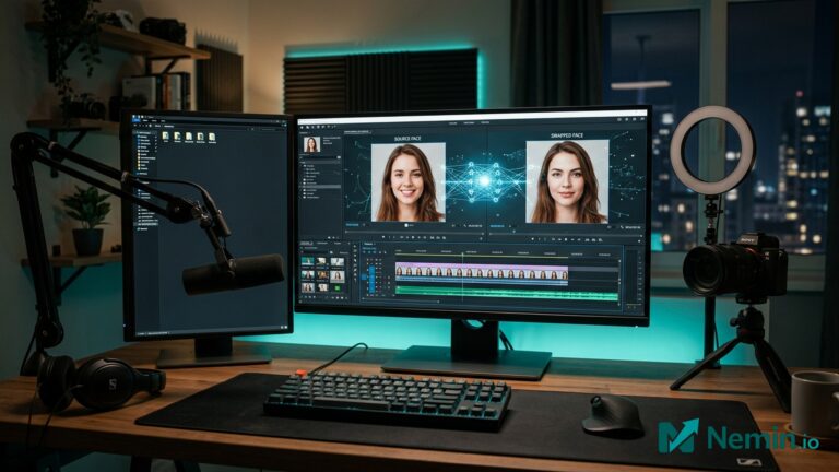 AI Face Swap Video Online Free Unlimited Tool Interface