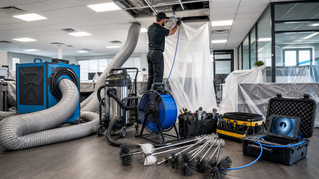 Professional Air Duct Cleaning Equipment