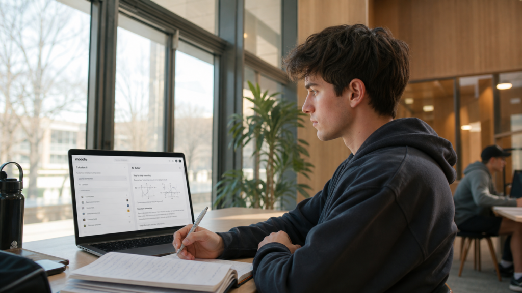 Using an AI Homework Helper for Moodle
