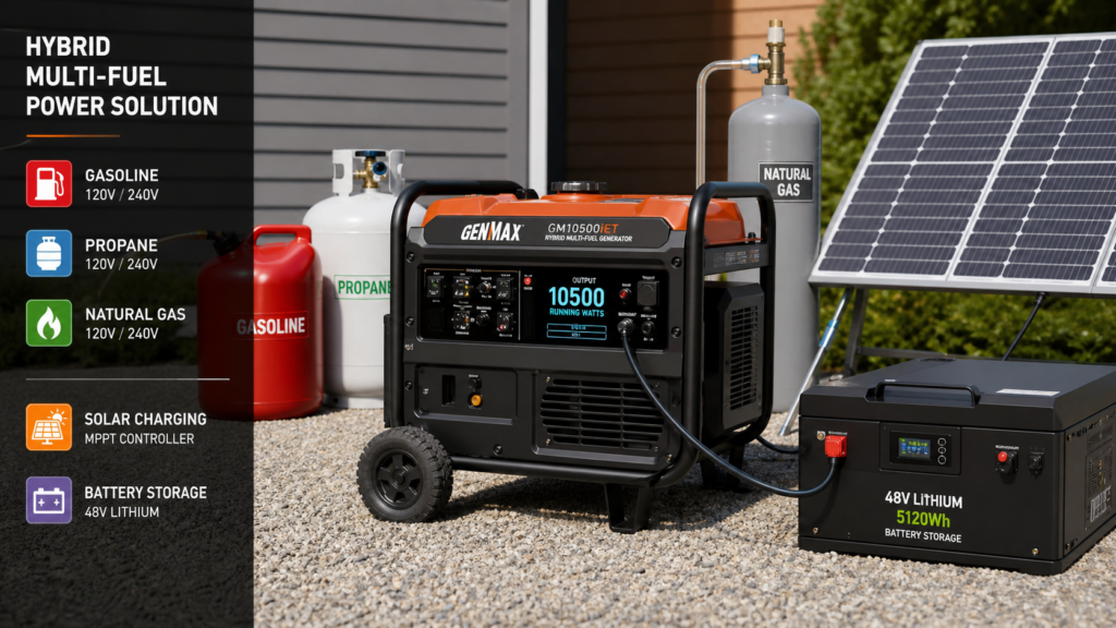 Hybrid and Multi-Fuel Generators