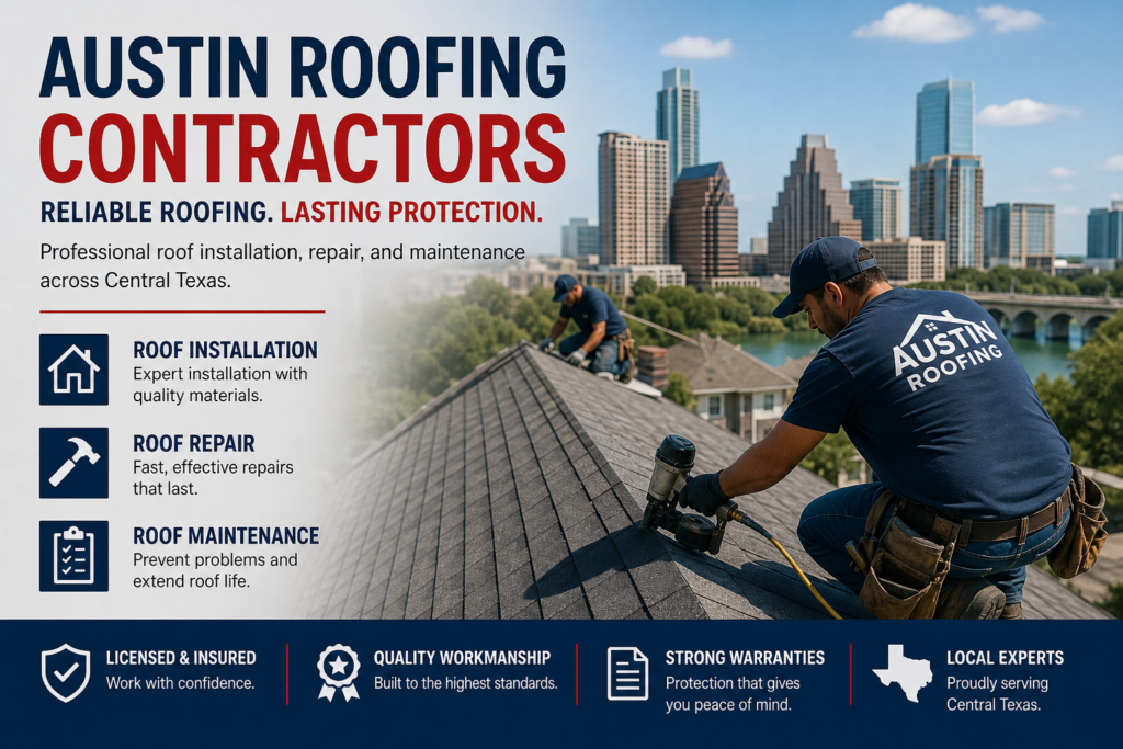 Professional Austin roofing contractors