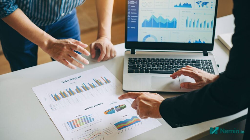 Company financial data analysis